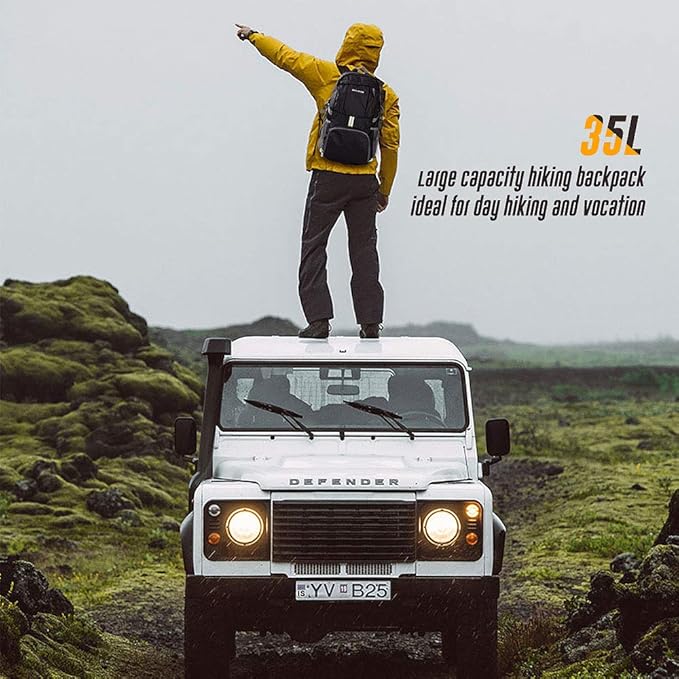 35L Lightweight Packable Backpack Waterproof Durable Hiking Travel Backpack Daypack