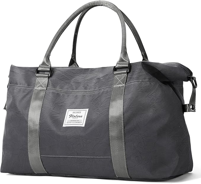 Travel Duffel Bag,Sports Tote Gym Bag,Shoulder Weekender Overnight Bag for Women