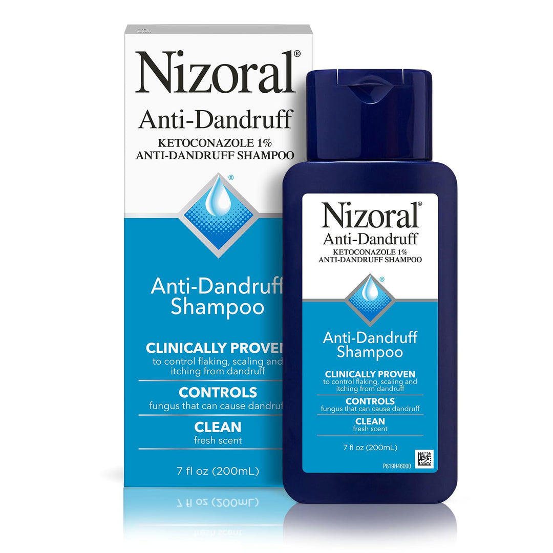 Nizoral Anti-Dandruff Shampoo | 1% Ketoconazole | Fresh Scent | 7 Fl Oz