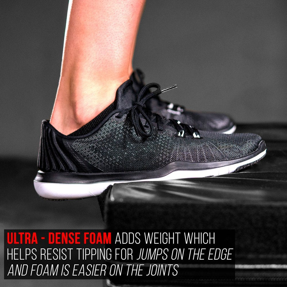 Rep Foam Soft Plyo Box for Plyometric Exercises and Conditioning - 6 inch Height