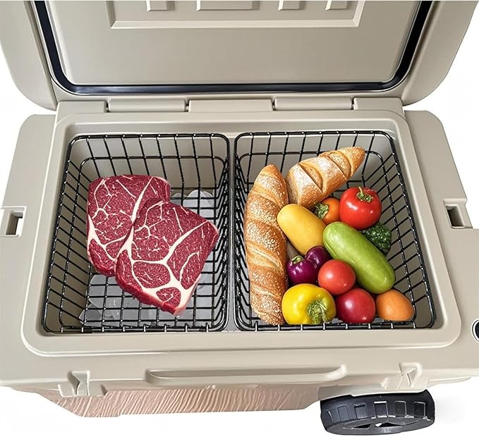2-Pack Cooler Basket for Yeti Tundra Haul,Stays Food Chilled and Dry, Compatible with Other Cooler Accessories Cooler Locks, Cooler Dividers, Ice etc