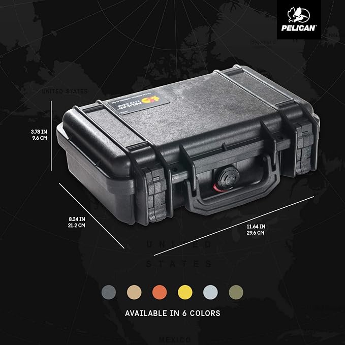 Pelican 1170 Case With Foam (Black)