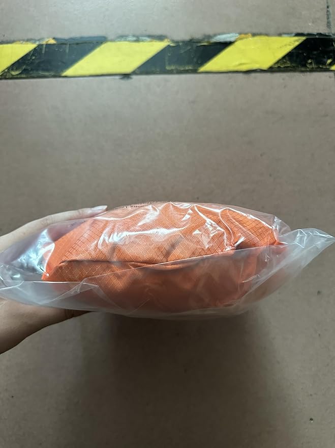 ZOMAKE Ultra Lightweight Packable Backpack 25L, Foldable Hiking Backpacks Water Resistant Small Folding Daypack for Travel(Orange)