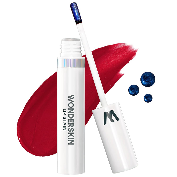 Wonderskin Wonder Blading Lip Stain Masque | Waterproof Pink Tint – Long-Lasting Matte Finish