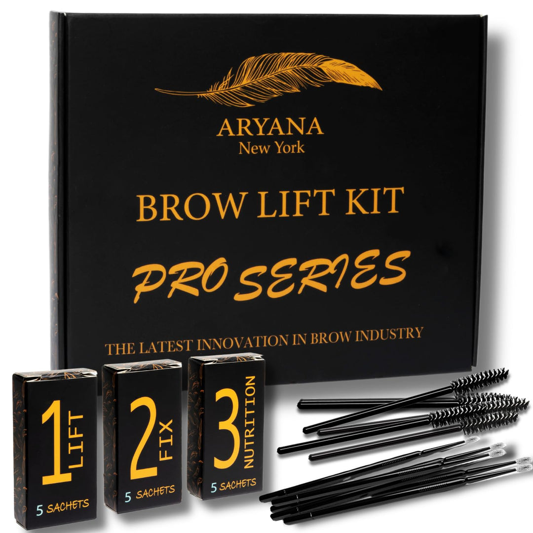 Aryana New York Eyebrow Lamination Kit Professional | At Home Diy And Salon Use Brow Lamination Kit | Instant Lift For Fuller Ey