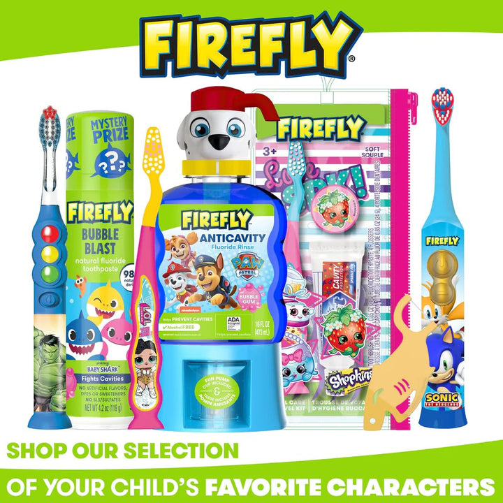 Firefly Toothbrush Lol Clean & Protect Rotary Battery Powered, 1 Ea, 1count