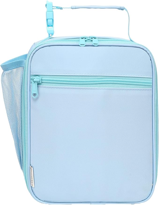 Lunch Box for Kids Boys Girls Men Women,Insulated Small Soft Cooler Lunch Bag Kit for School Work Picnic Travel - Reusable Portable lunchbox,Blue