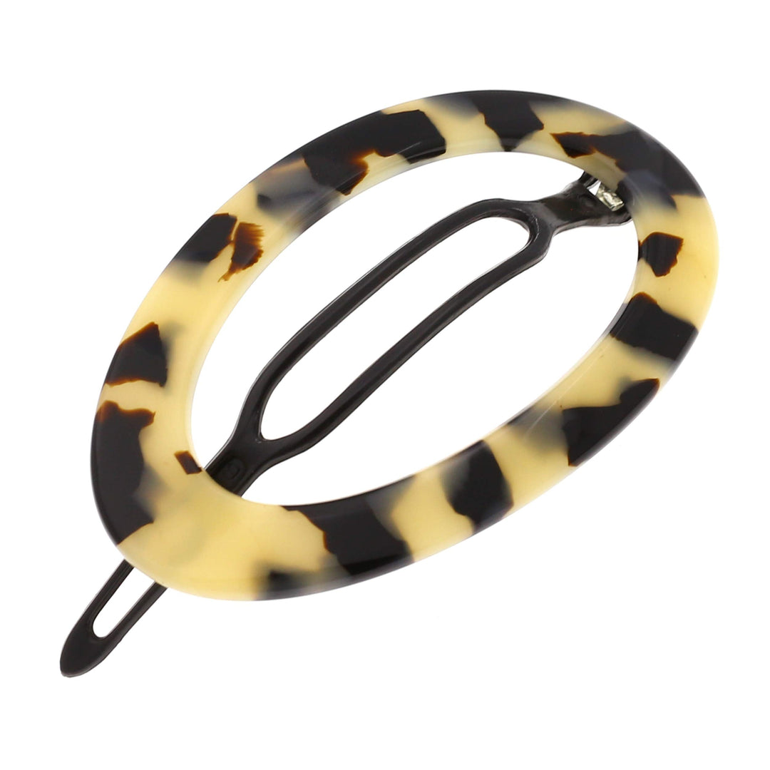 Camila Paris Cp2803 French Hair Barrette Clip For Women, Handmade, Flow, Slide-In Metal-Free Closure, Strong Hold Grip Hair Clip