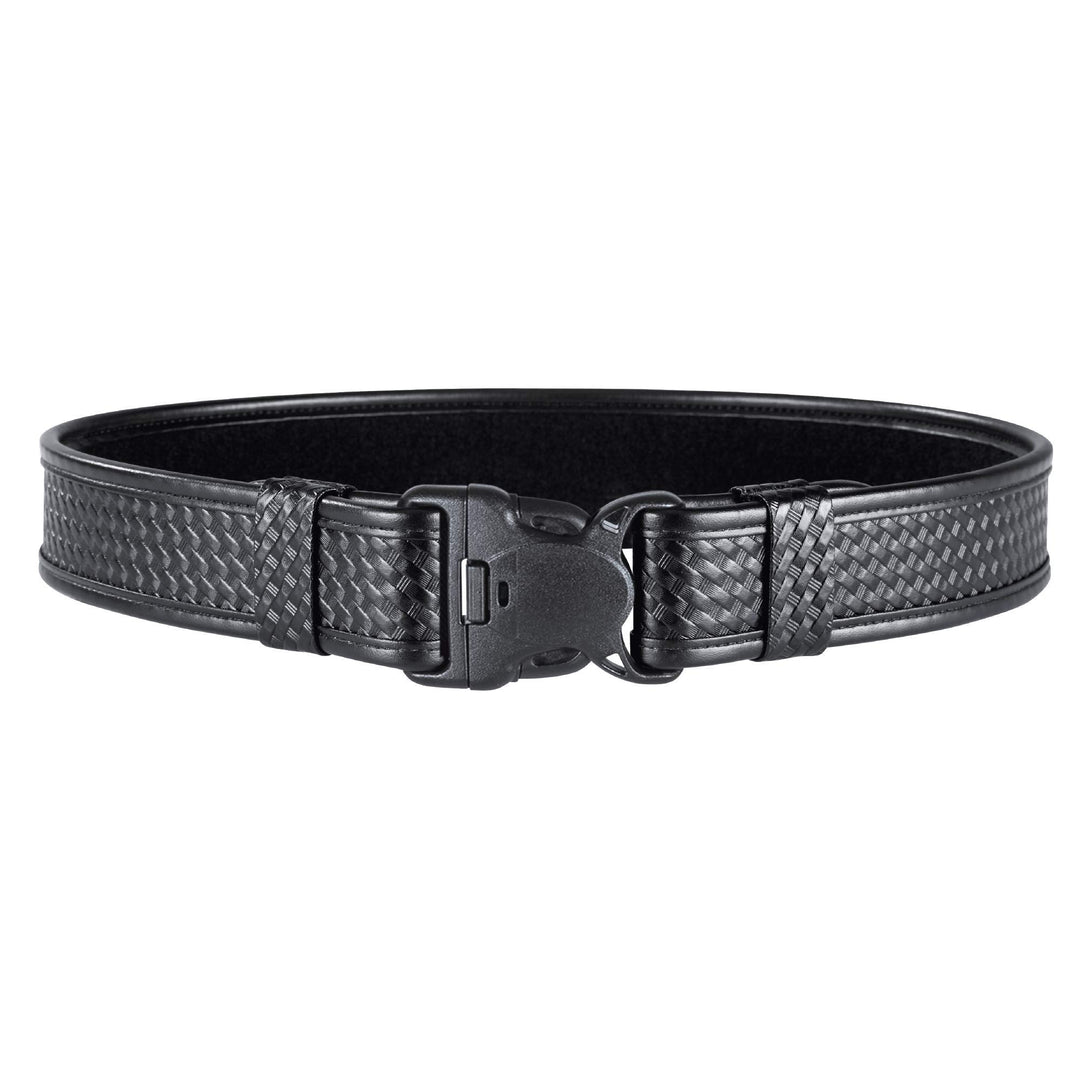 Bianchi 7980 Duty Belt with Tri-Release Buckle, Fits 2 inch Belt Loop, Basket Weave or Plain Black, 34-40 & 7205 Liner Belt, Fits 1.5" Belt Loop 34-40 Black (1016364)
