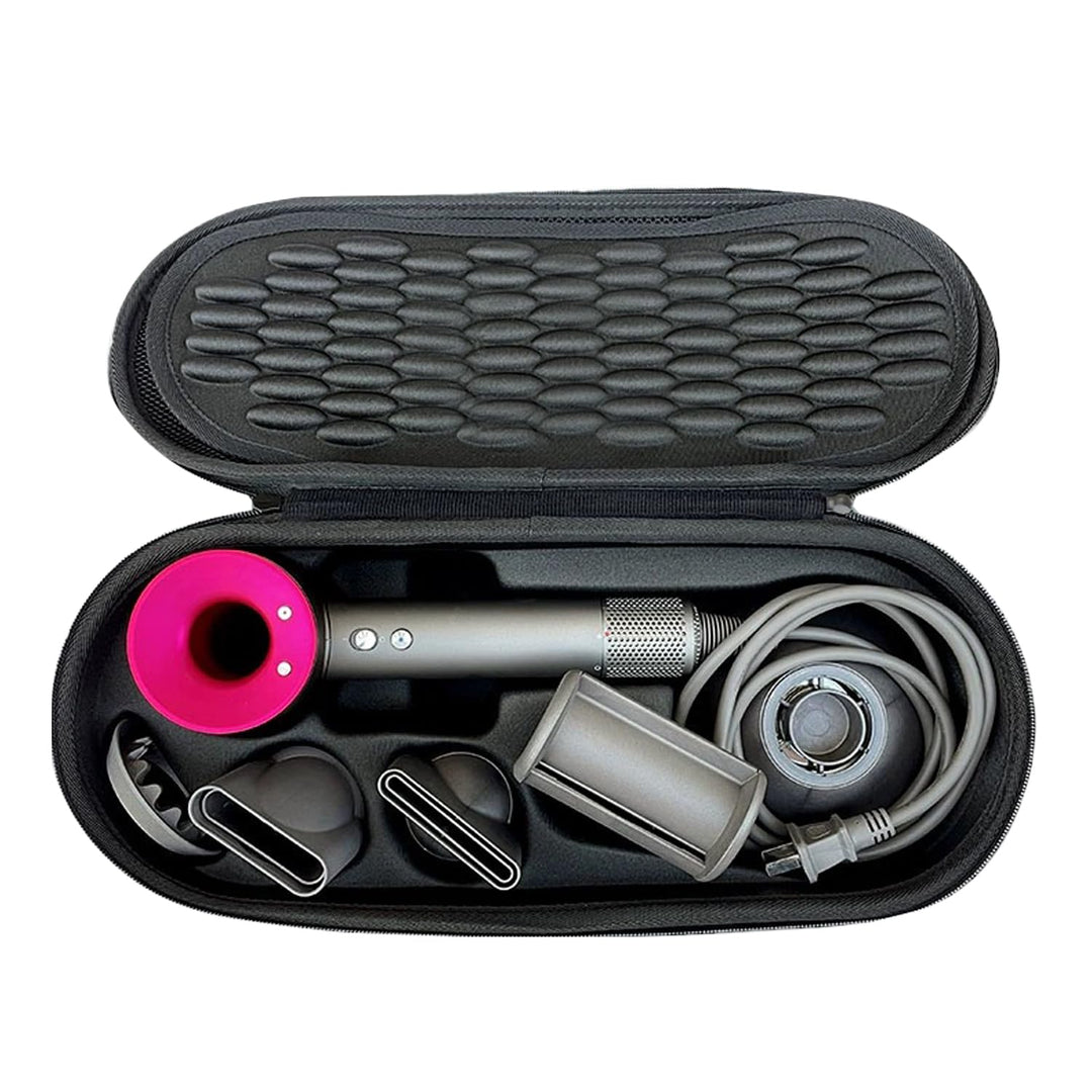 SANXIULY Travel Carrying Case for Dyson Supersonic Hair Dryer Compatible with Dyson HD15 HD08 HD07 HD03 HD01 Black