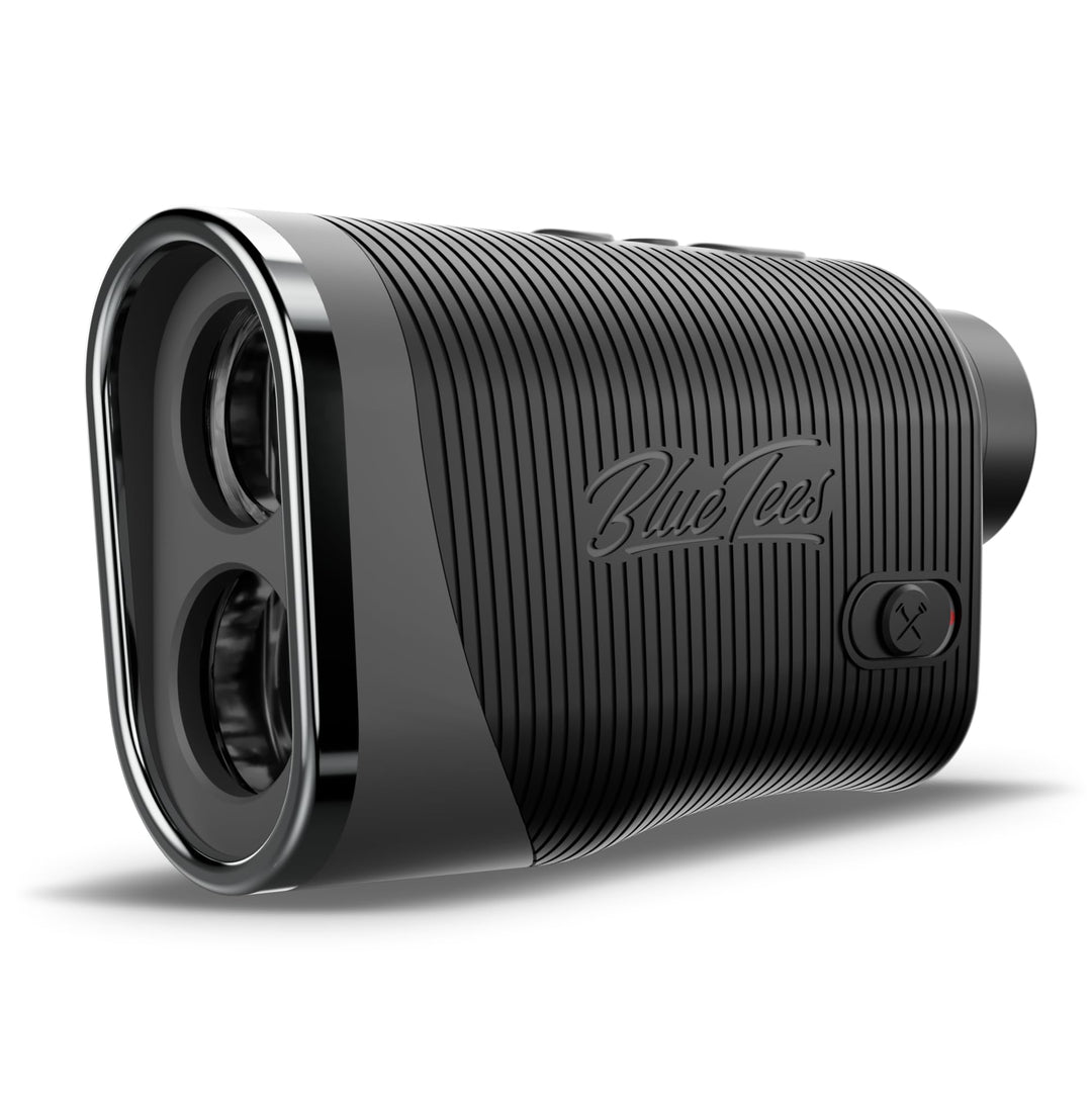 Blue Tees Golf Series 3 Max+ Golf Rangefinder with Slope Switch, 1000 Yards Range Finder, 6X Magnification Laser Rangefinder, Slope Measurement, Magnetic Strip, Flag Pole Locking with Pulse Vibration