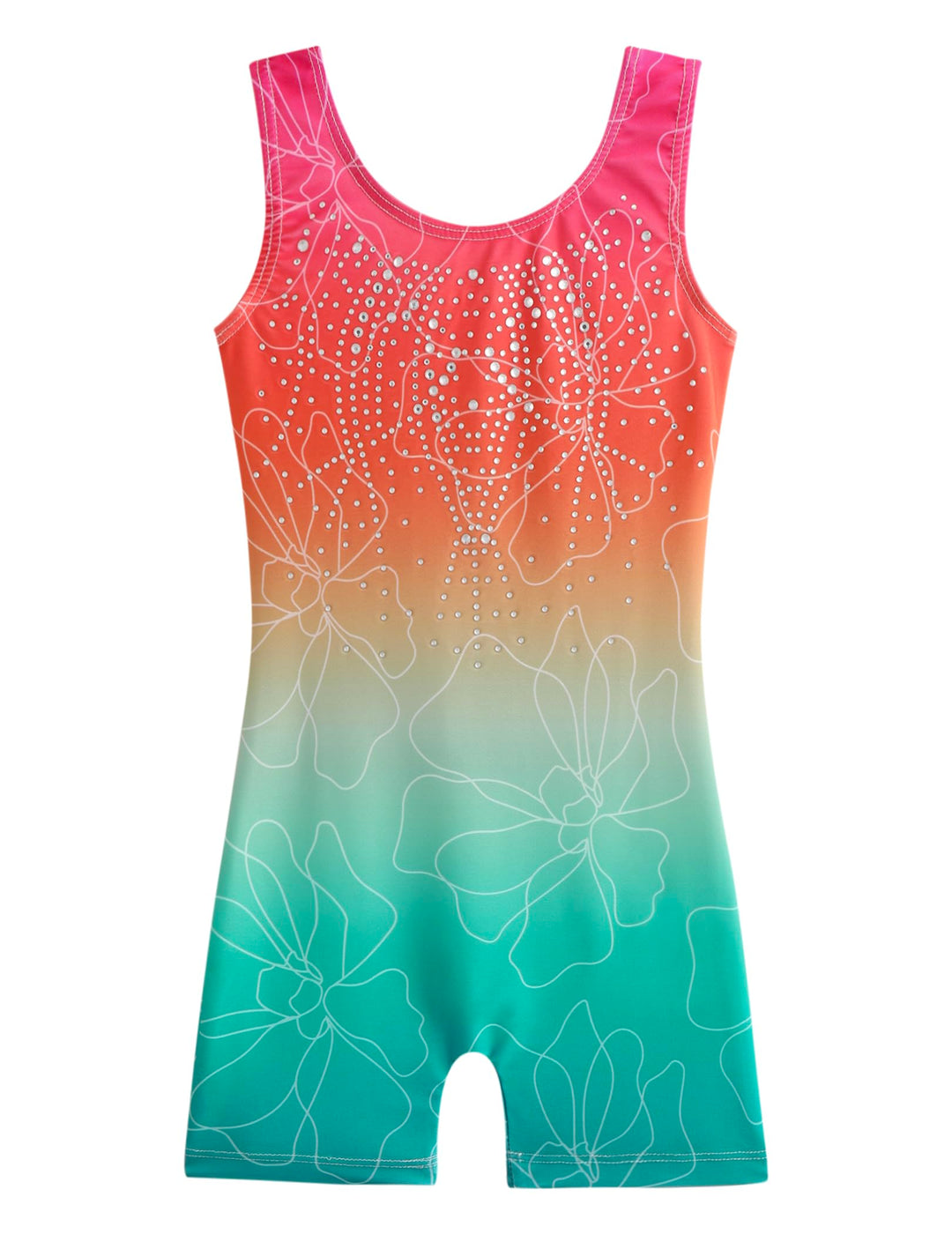 Zaclotre Kid Girls Gymnastic Leotard Sparkly Shiny Diamond Ballet Dance One Piece Outfit