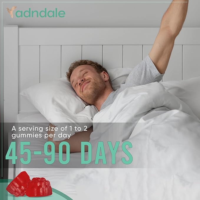 90ct 15-in-1 Magnesium Glycinate Gummies 400 mg/serv- with Magnesium Malate, Ashwagandha, Tart Cherry, Magnolia Bark, Lemon Balm, Passionflower, Chamomile, L-Theanine, Zinc, Vitamin K2 & D3