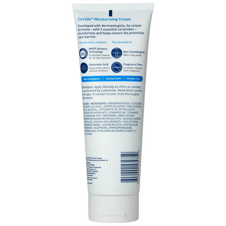 CeraVe Moisturizing Cream | Daily Body & Face Moisturizer for Dry Skin – 19 Oz
