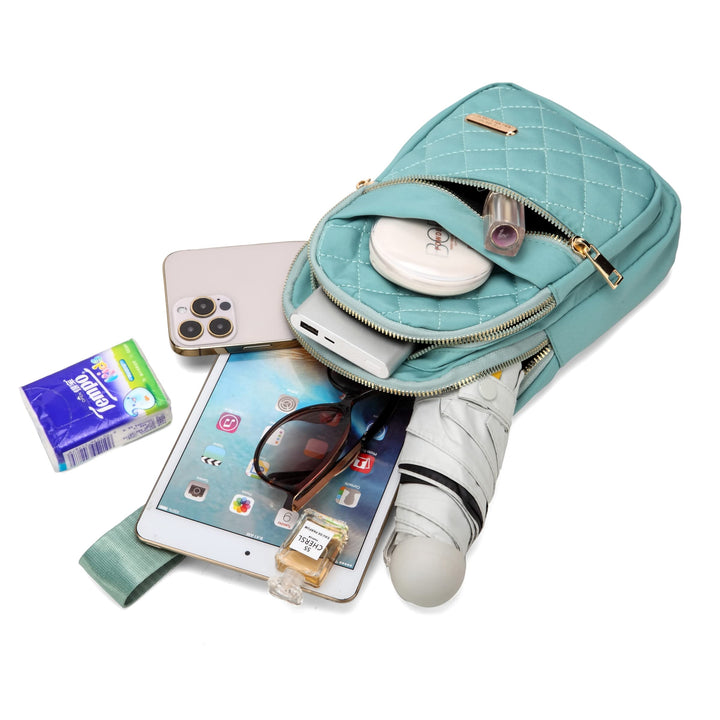 AOSTIHOT Crossbody Small Sling Backpack Sling Bag for Women Men, Chest Bag Daypack Crossbody for Travel Sport Running Hiking