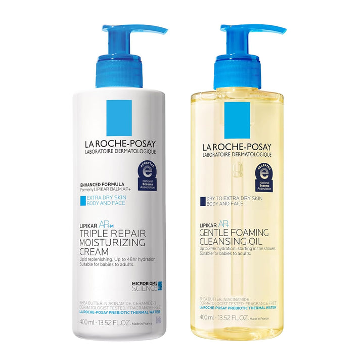 La Roche-Posay Lipikar AP+ Moisturizing Cream | Shea Butter & Niacinamide | For Dry, Sensitive Skin