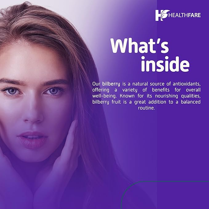 Bilberry Extract 5000mg | 200 Veg Capsules | Extra Strength | Made in USA | Non-GMO| Gluten-Free