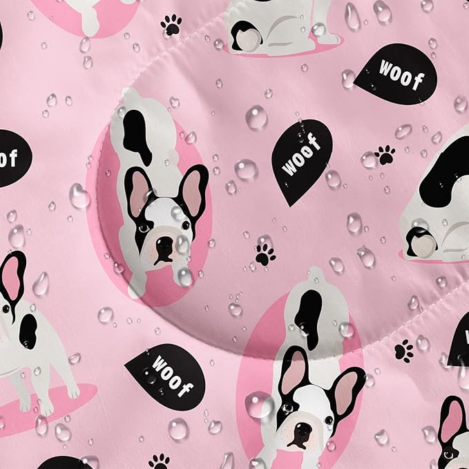 AILONEN Cartoon Fox Camping Sleeping Bag for Boys Girls Adults,Lightweight & Waterproof,3 Season Warm & Cold Weather,Portable,Kawaii Fox Printed Sleeping Bag,Traveling,Camping,Hiking