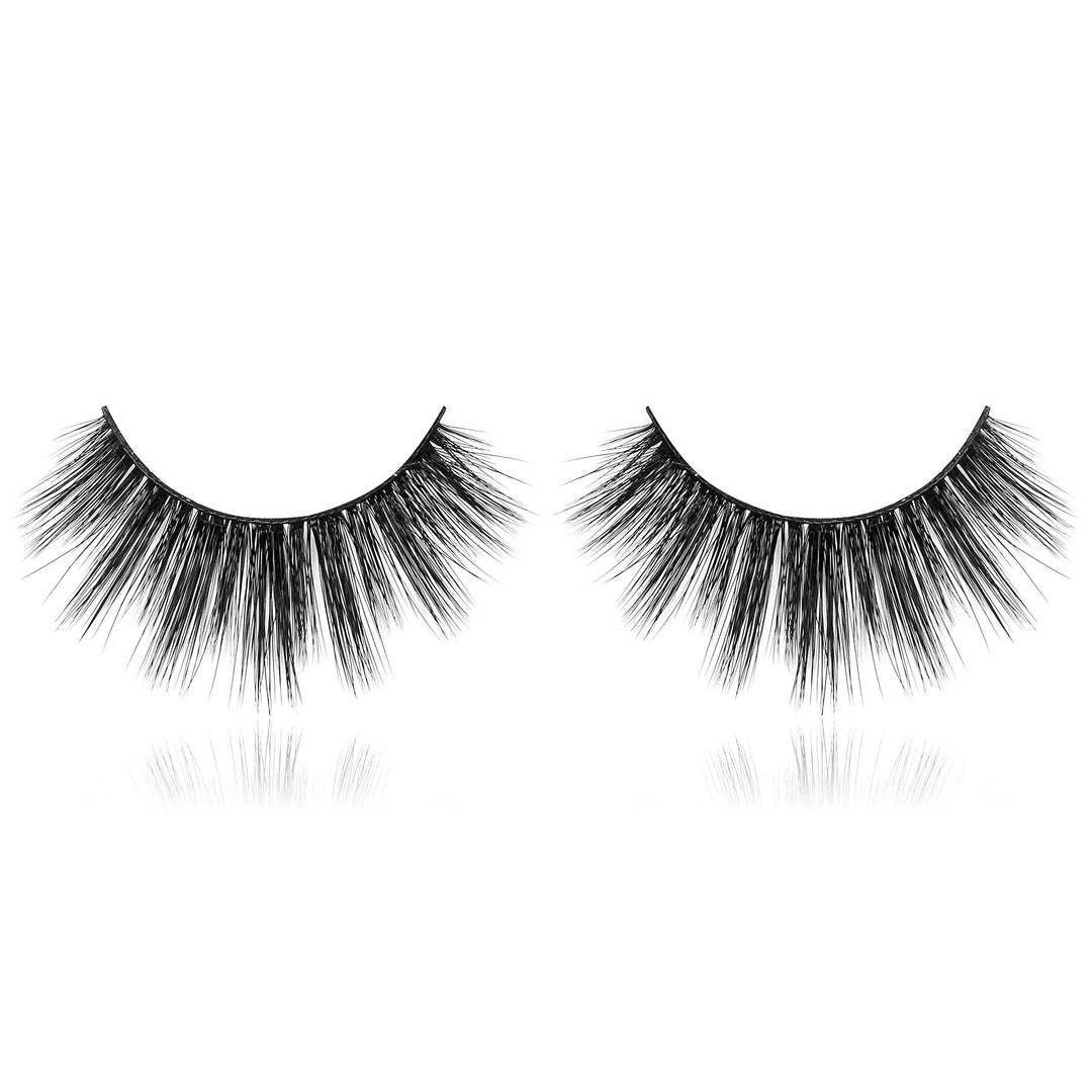 SHANY Classic Faux Mink Eyelashes - Durable Single Pair 3D Reusable Fluffy and Soft Strip Lash with Medium Volume - EXTRA EXTRA