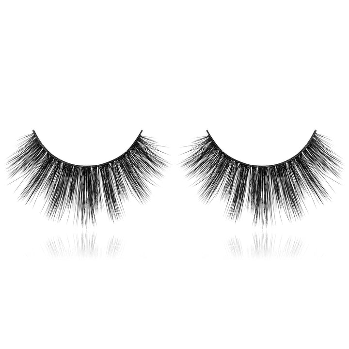 SHANY Classic Faux Mink Eyelashes - Durable Single Pair 3D Reusable Fluffy and Soft Strip Lash with Medium Volume - EXTRA EXTRA
