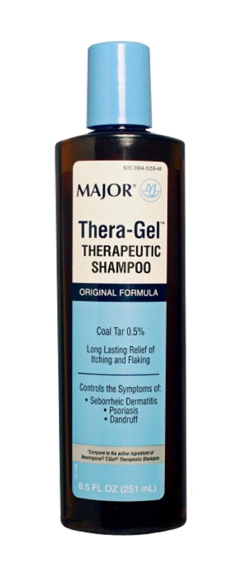MAJOR THERA-GEL SHAMPOO COAL TAR - 0.5% 8.5 Fl Oz