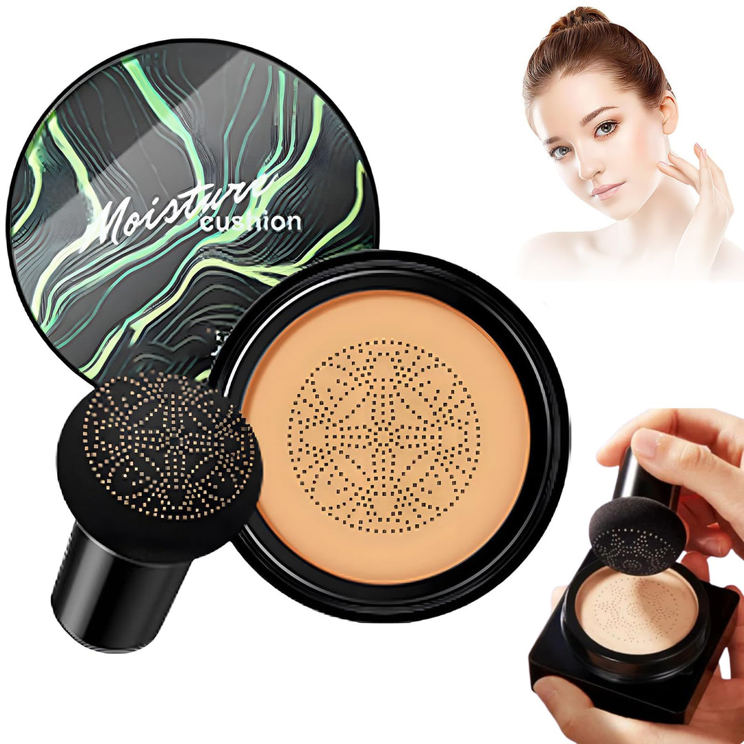 YYONPQ Cedar and Ash Makeup, Cedar and Ash Air Cushion Cc Cream, Cedar and Ash Foundation, Honey and Pine Makeup, Air Cushion Cc Cream Mushroom Head Foundation-04# Honey Almond