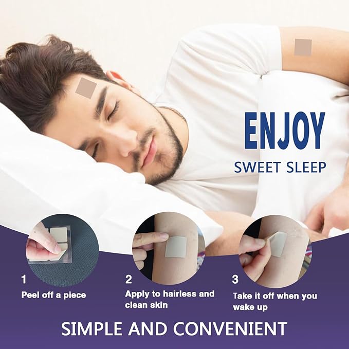 Sleep Patches, Sleep Patch for Adults, Premium Ingredients Upgraded 60 Patches Set, Easy to Apply and Comfortable