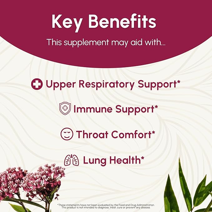 First Response Tincture - for Seasonal Discomfort, Upper Respiratory Support, Healthy Lungs, Immune System Support, Elderberry, OSHA, Yarrow, Herbal Supplement - 2 Fl Oz