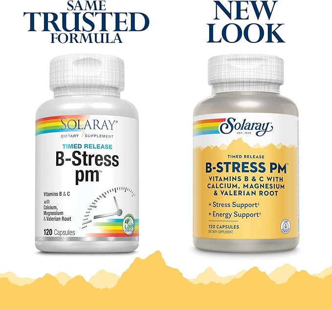 SOLARAY B-Stress P.M. | 120 caps