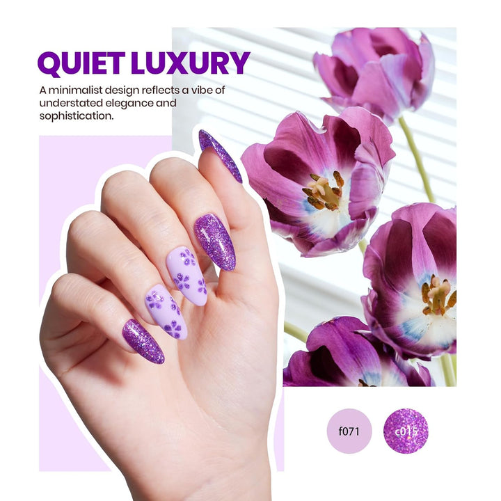 45 Colors Gel Nail Polish Kit | UV Light & Nail Tools | Travel-Friendly Gift for Women