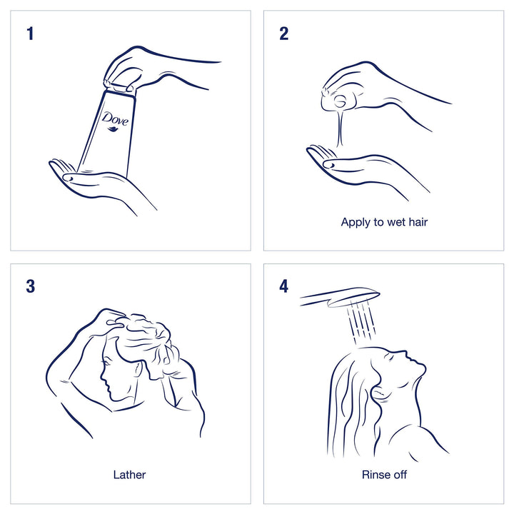 Dove Nutritive Solutions Shampoo Daily Moisture 12 oz