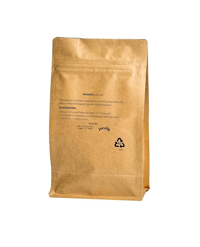 Valerian Root - 8 oz - Cut & Sifted - Herbal Tea - No Fillers Or Additives