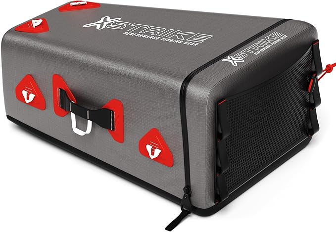 X-Strike Waterproof Duffel - Large Capacity Travel Dry Bag, Heavy Duty with Durable Straps & Handles, Portable for Travel, Camping, Kayaking, Fishing, Boating - 34L