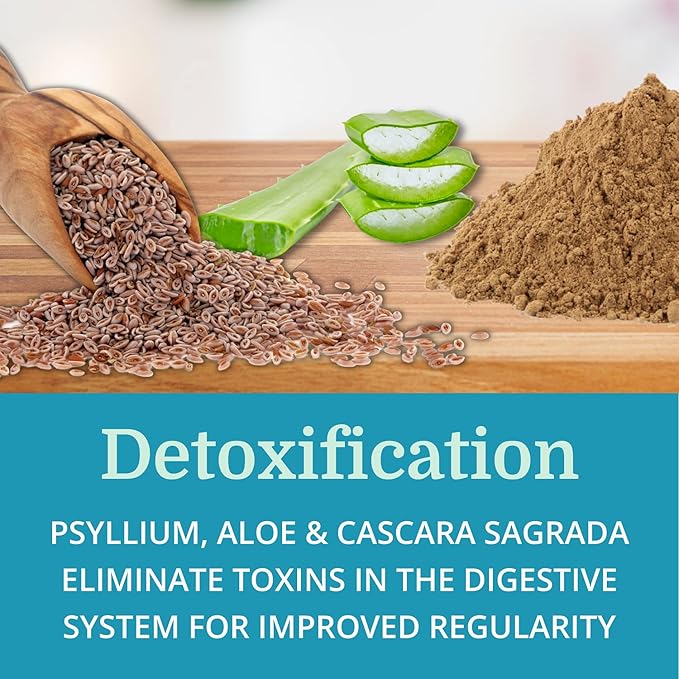 Alka•Cleanse Best Process Alkaline — Herbal Detox Colon Cleanse & Digestive Distress Formula — Psyllium Husk, Probiotics, Enzymes & Herbs (2)