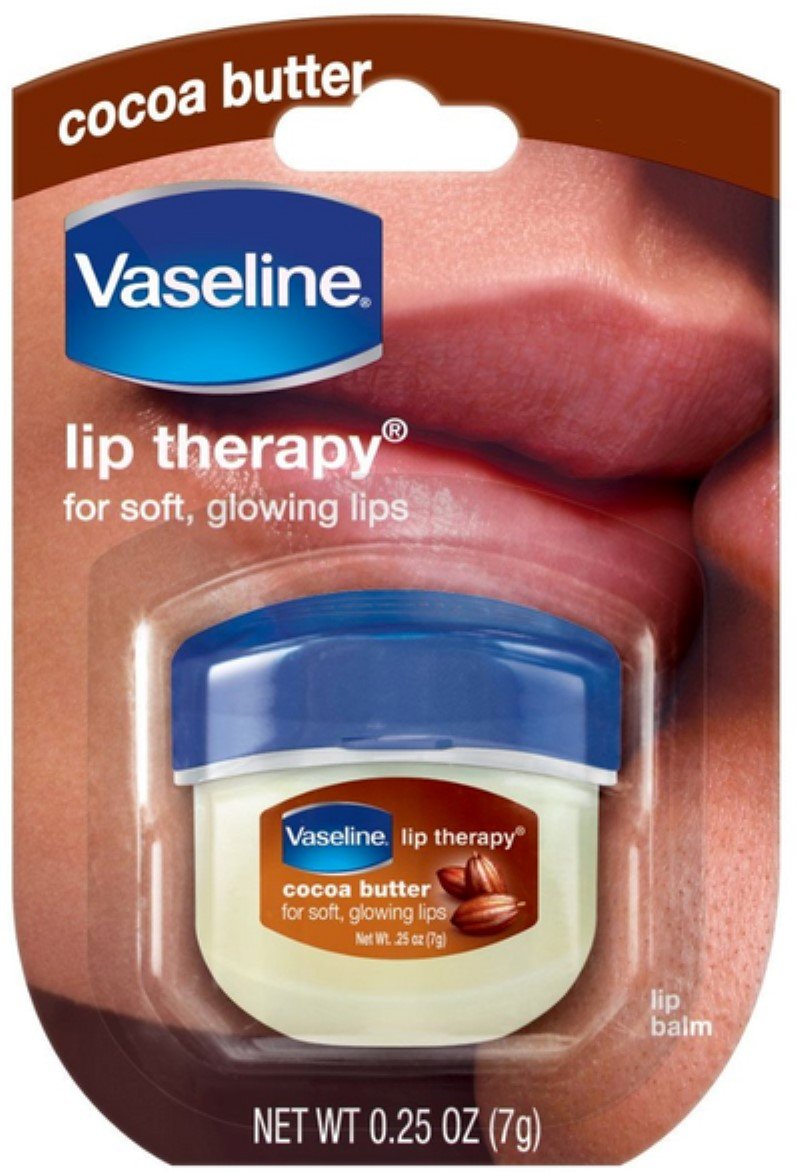 Vaseline Lip Therapy Cocoa Butter, 25 oz (Pack of 10)