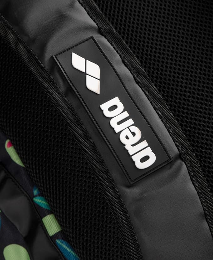 ARENA Spiky III Backpack 45 Swimming Athlete Sports Gym Rucksack Large Training Gear Equipment Swim Bag for Men and Women, 45 Liters, Olives