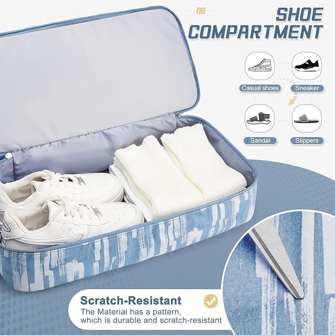 Travel Duffel Bag,Sports Tote Gym Bag,Shoulder Weekender Overnight Bag for Women