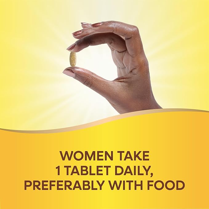 Nature's Way Alive! Women's Daily Ultra Multivitamin, High Potency Formula, Promotes Energy Metabolism and Muscle Function*, with Methylated B12, 150 Tablets