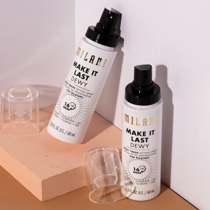 Milani Make It Dewy Setting Spray | 3-in-1 Hydrating & Illuminating Formula