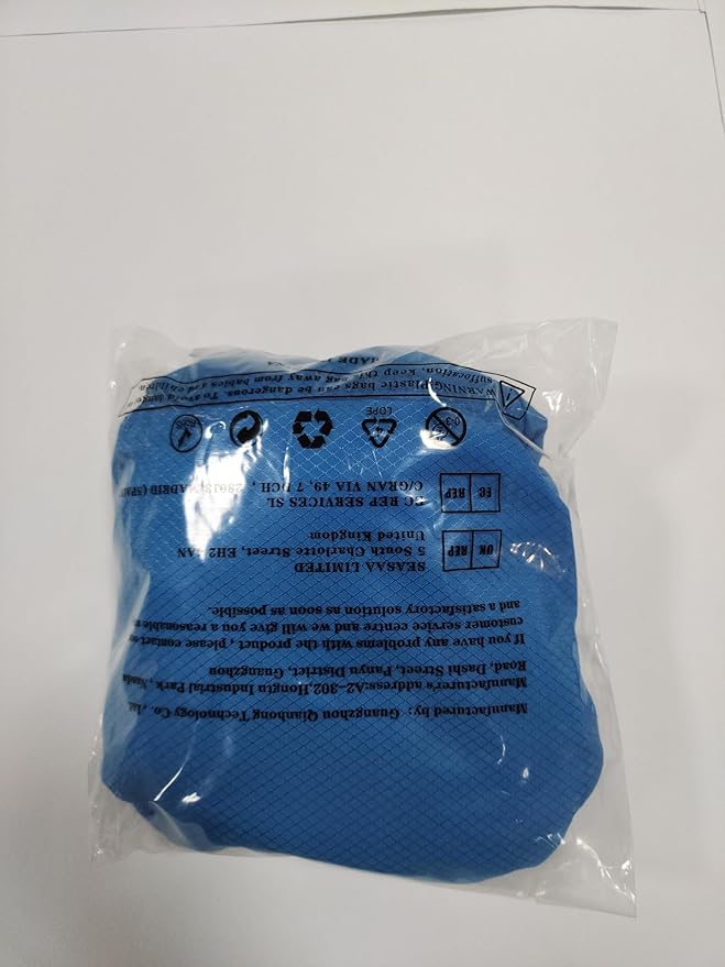 ZOMAKE Ultra Lightweight Packable Backpack 25L, Foldable Hiking Backpacks Water Resistant Small Folding Daypack for Travel(Light Blue)