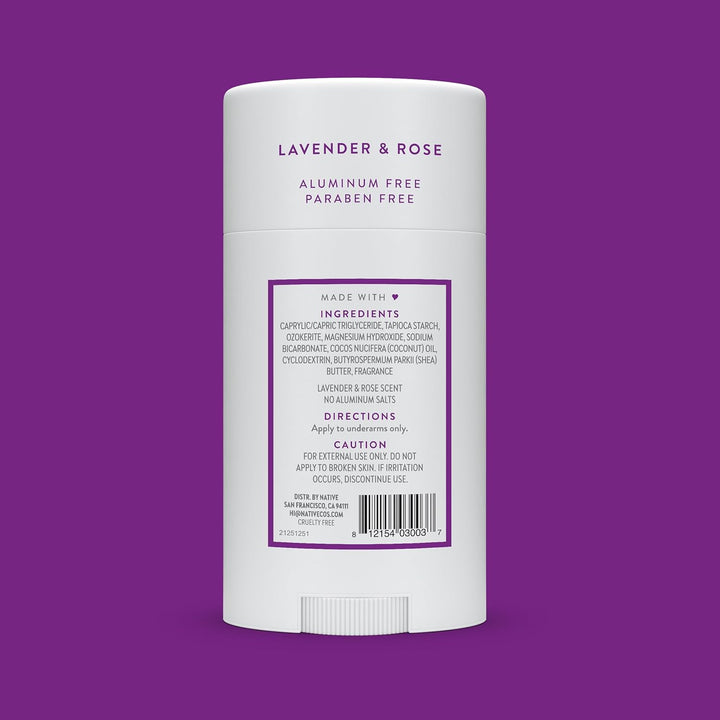 Native Deodorant | Aluminum-Free, 72-Hour Odor Control for Men & Women