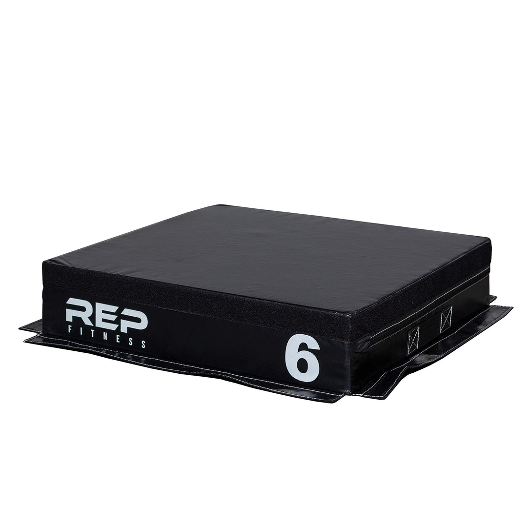 Rep Foam Soft Plyo Box for Plyometric Exercises and Conditioning - 6 inch Height