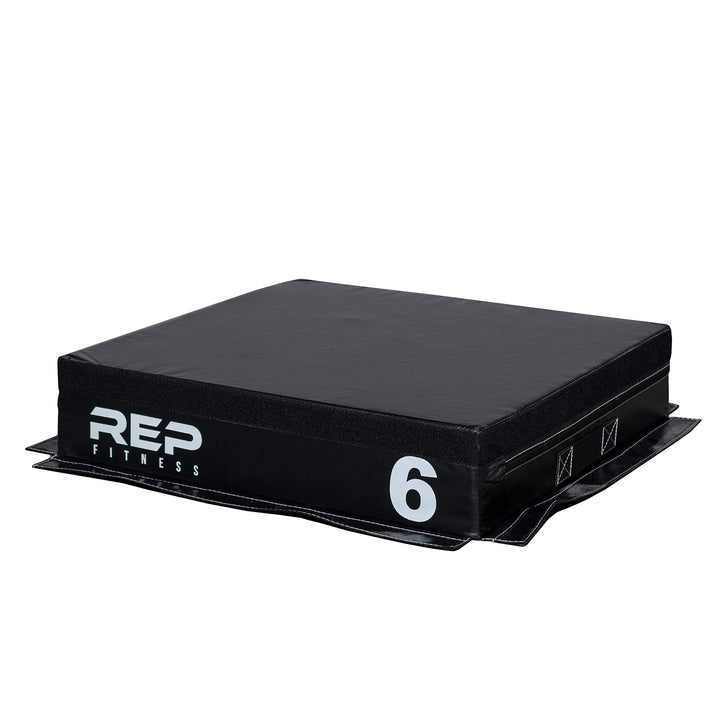 Rep Foam Soft Plyo Box for Plyometric Exercises and Conditioning - 6 inch Height