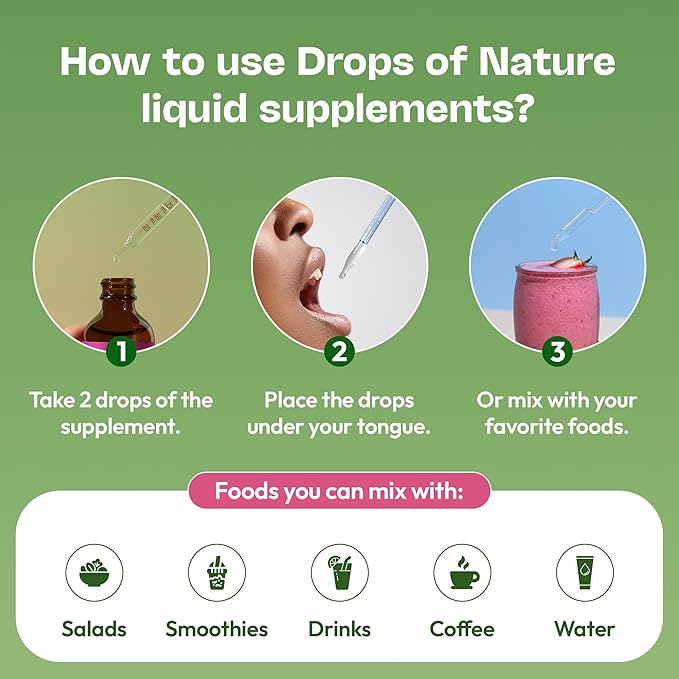 Inositol Supplement - Pure & Potent Myo-Inositol Vitamins for Women - Vegan, Easy Liquid Dose - Non-GMO Liquid Drops to Support Mental Clarity, Cellular Health and General Wellness (Mixed Berry, 60ml)