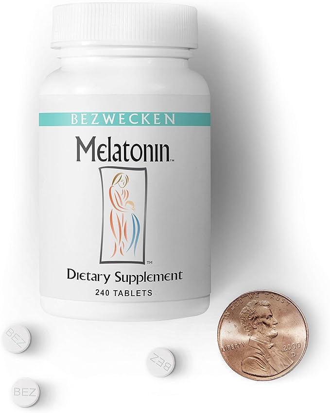 Bezwecken - Melatonin - 240 Tablets - Professionally Formulated - Potent, Safe, Vegetarian