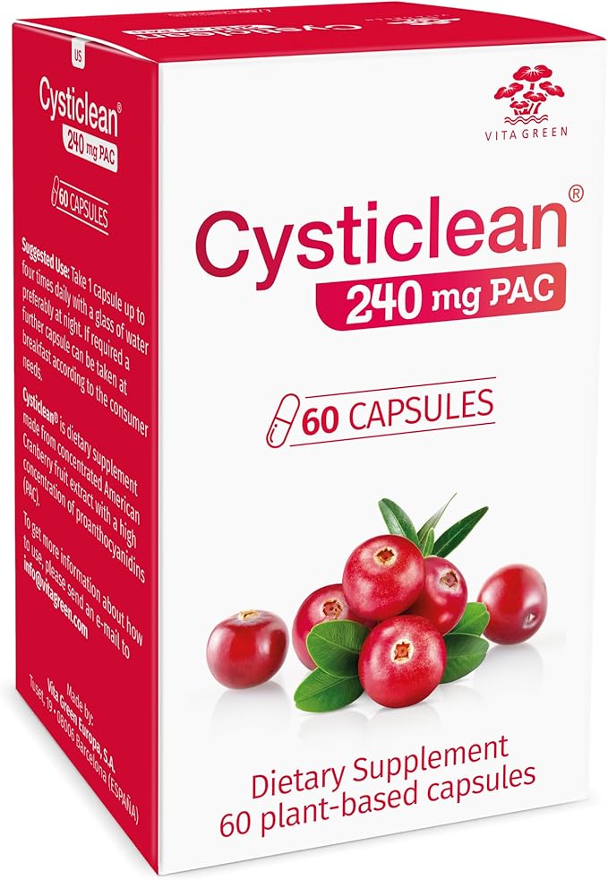 Cranberry PAC Supplement – 240 mg PAC, Sugar-Free – Urinary Tract Infection Support – Most Effective Cranberry Pills for Cystitis & Interstitial Cystitis Relief