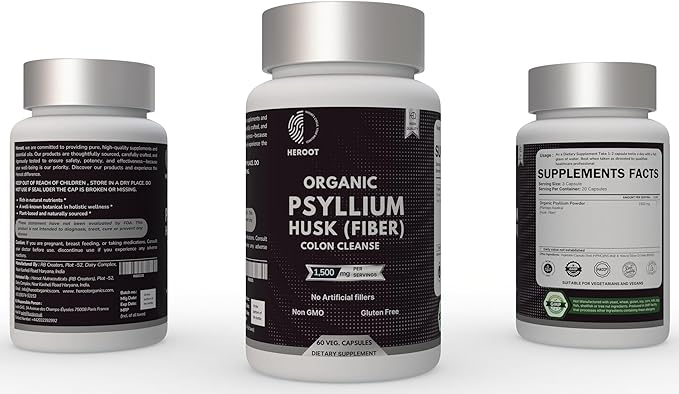 Psyllium Husk Supplement (Pack of 20)