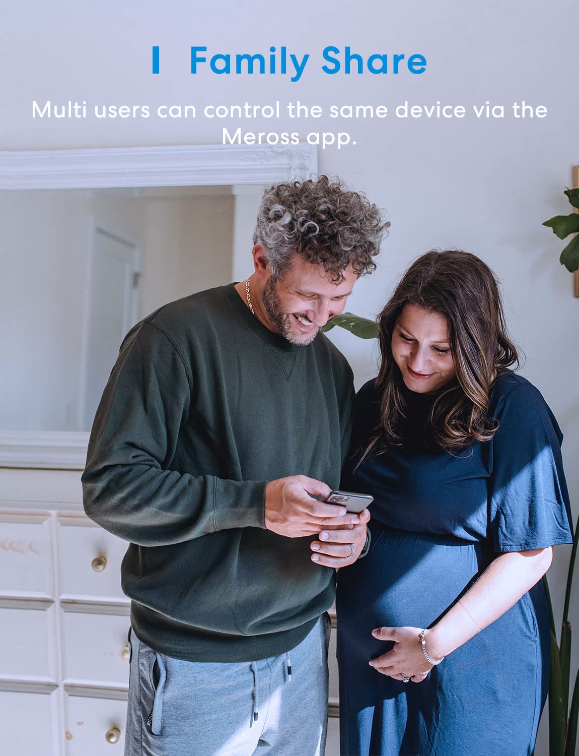 Meross Smart Power Strip, Smart Extension Lead with 20W USB Ports, Compatible with Apple HomeKit, Amazon Alexa, Google Home, and SmartThings, Timer, and Voice/Remote Control, 2.4GHz WiFi, 6ft Cord