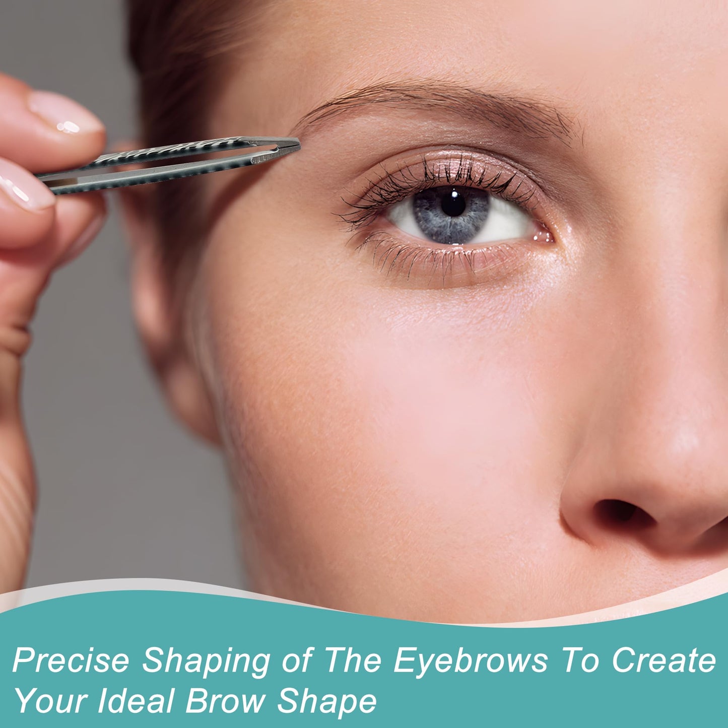 3pcs Animal Shaped Slanted Tweezers Set for Eyebrow and Facial Hair Removal – Precision Eyelash Tweezers for Beauty Tools Kits Travel Use and Daily Grooming