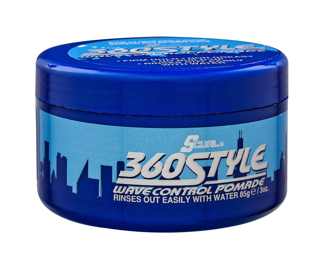 Luster'S S-Curl 360 Style, Wave Control Pomade 3 Oz (Pack Of 4)